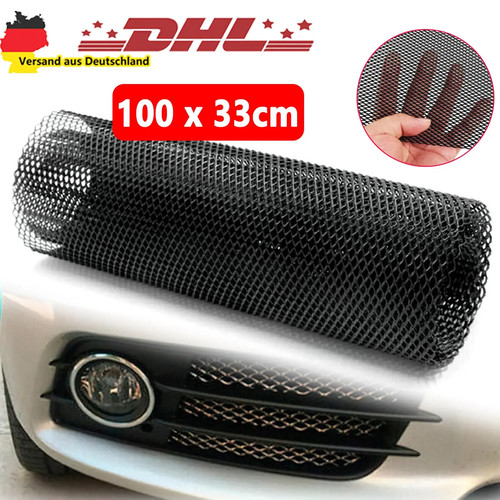 100 33cm schwarz renngitter - 100×33cm,